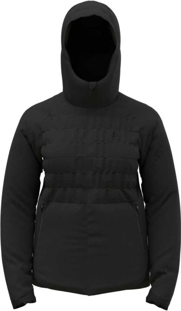 Odlo Ascent S-thermic Hooded Jas Zwart M Vrouw