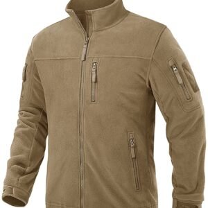 Omgoods - Heren Fleece Jacket - Warm Tactical Outdoor Jacket
