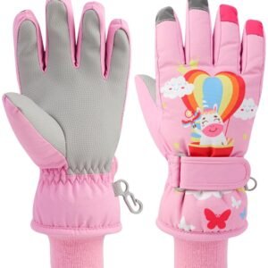 Omgoods - Kinderski Handschoenen met Warmte en Grip, Roze