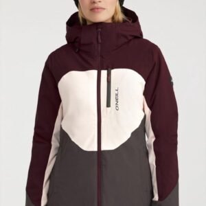 O'neill Carbonite Jas Beige,Rood XS Vrouw