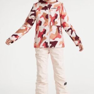 O'neill Lite Printed Softshelljack Oranje 11-12 Years Meisje
