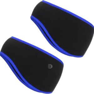 Oorwarmer Hoofdband - Winter Haarband - Buiten Sporten - Zelfaandampend Materiaal - Universele Maat - Zwart
