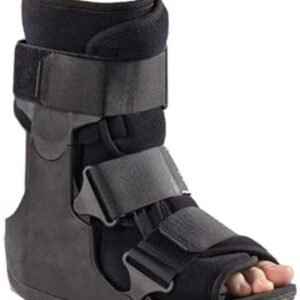 Orthopedische schoenen met lage laarzen voor dames en heren, enkelsteun en verstelbare riem