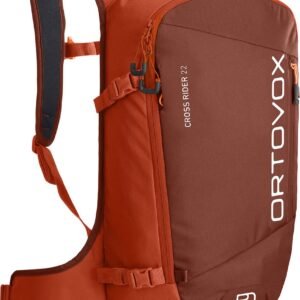 Ortovox Cross Rider 22 - Skirugzak Desert Orange Unieke maat