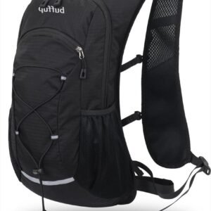 Outdoor Rugzak - Sporttas Dagrugzak - Actieve Sporten - Lichtgewicht Ontwerp - 15L - Zwart