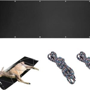 Outdoor slee - Transport slee - Spullen vervoeren - Modulair ontwerp - 185 cm - Zwart