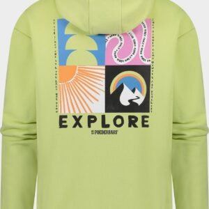 POEDERBAAS - Arty Hoody Men | Matcha Green