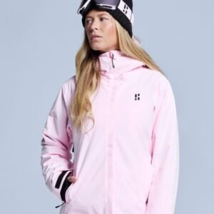 POEDERBAAS - arctic 2l insulated jacket women - Ski jack dames - Roze