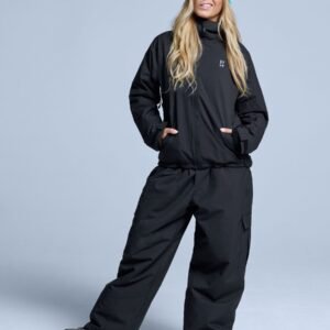 POEDERBAAS - arctic 2l insulated jacket women - Ski jack dames - Zwart