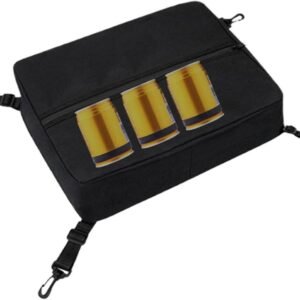 Paddle Board Deck Bag - Mesh Opbergzak - Water Avonturen - Sneldrogend Gaasontwerp - 38 cm - Zwart