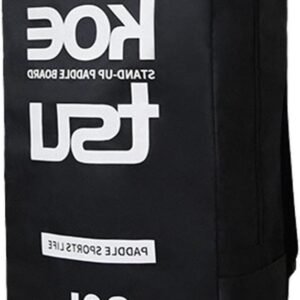 Paddleboard Tas - Opbergtas Rugzak - Watersport Transport - Verstelbare Schouderbanden - 80 Liter Capaciteit - Zwart