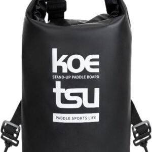 Peddelboardtas - Paddleboard rugzak - Watersport Opslag - Waterdicht PVC Materiaal - 15 liter - Zwart
