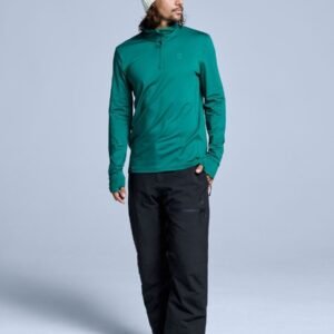Poederbaas Midlayer Pully - Skipully - Heren - Four Seasons Lightweight 2.0 - Ever Green - Maat XXL