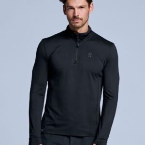 Poederbaas Midlayer Pully - Skipully - Heren - Four Seasons Lightweight 2.0 - Zwart - Maat S