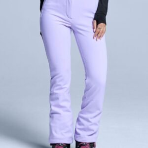 Poederbaas Skibroek Dames - Stretch Softshell Lila - Maat XS