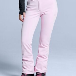 Poederbaas Skibroek Dames - Stretch Softshell Powder Rose - Maat L