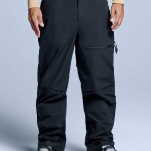 Poederbaas Skibroek Heren - Freeride 3L Hardshell - Zwart - Maat XL