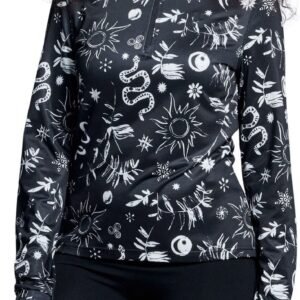 Poederbaas Skipully Dames - Cabin Life - Black Multi - Maat XL