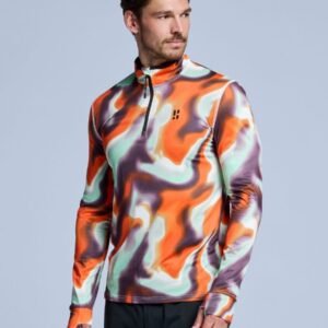 Poederbaas Skipully Heren - Cabin Life - Orange Multi - Maat XXL