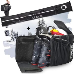 Premium Skitas XL met Apart Helm- en Skiruim, Waterdicht en Duurzaam