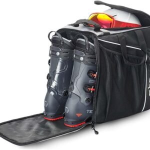 Premium skischuhtas met XL helmvak en rugzakdragersysteem