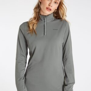 Protest FABRIZ - Top met 1/4 ritssluiting Dames - Mistygreen