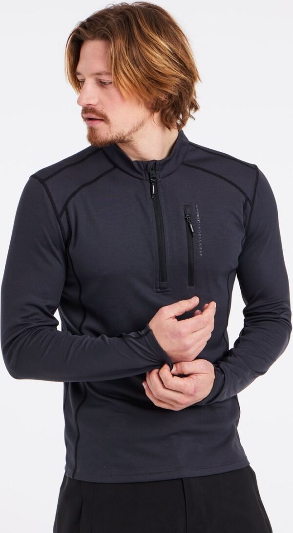 Protest PRTKURANO - Top met 1/4 ritssluiting Heren - Deep Grey