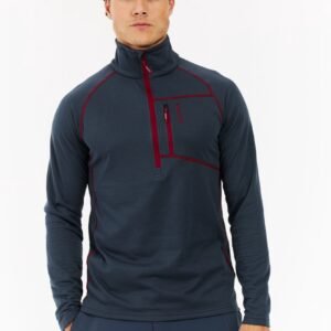 Protest PRTRekody - Top met 1/4 ritssluiting Heren - Twilight Navy