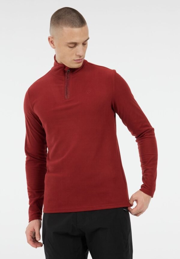 Protest PRTReperfecto - Top met 1/4 ritssluiting Heren - Velvet Red