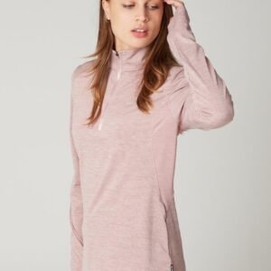 Protest PRTSENNA - Top met 1/4 ritssluiting Dames - Mauvepink