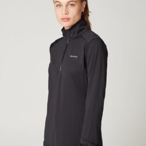 Protest PRTSENNA - Top met 1/4 ritssluiting Dames - True Black