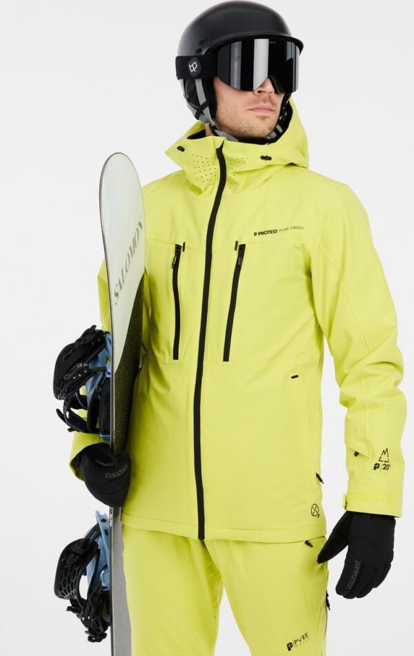 Protest PRTTIMOTHY - Skijas Heren - Offwhite - Limone