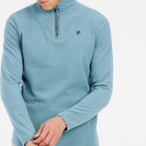 Protest Perfecto - Skipully Heren - Lange mouwen - 1/4 rits - Steel Blue
