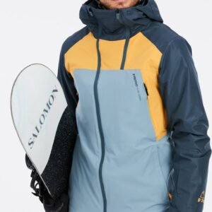 Protest Prtamount - Skijas Heren - Waterafstotende afwerking - Winterjas - Waterkolom 20K - Steel Blue