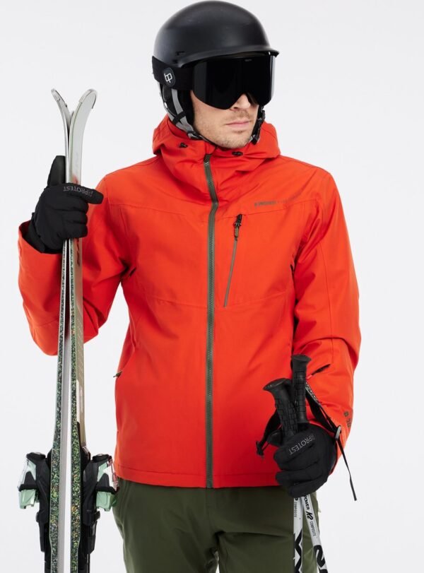 Protest Prtbarric - Skijas Heren - Waterafstotende afwerking - Winterjas - Waterkolom 20K - Burnt Orange