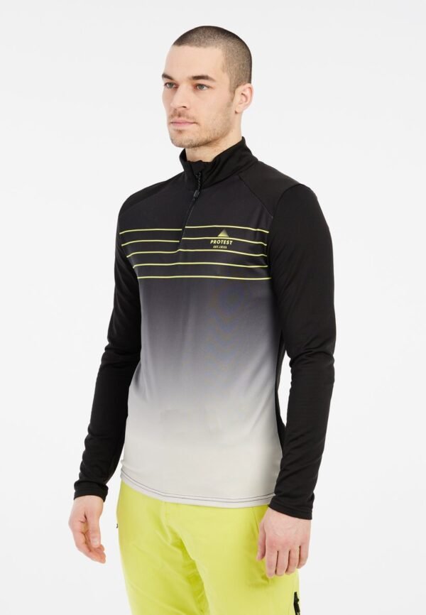Protest Prtbigby - Skipully Heren - Lange mouwen - 1/4 rits - True Black