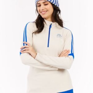 Protest Prtcarly - Skipully Dames - Lange mouwen - 1/4 rits - Kitoffwhite