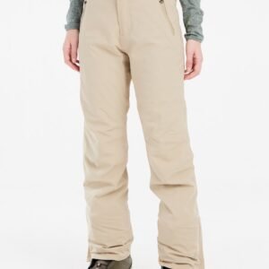 Protest Prtcinnamones - Skibroek Dames - Zak met rits - Verstelbare schouderbanden - Waterkolom 10K - Bamboobeige