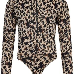 Protest Prtcosmic - Skipully Dames - Lange mouwen - 1/4 rits - Panterprint