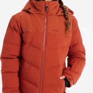 Protest Prtcotinga Jr - Skijas Meisjes - Waterafstotende afwerking - Winterjas - Waterkolom 10K - Uluru Rust