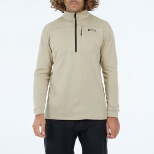 Protest Prtgraphic - Skipully Heren - Lange mouwen - 1/4 rits - Bamboobeige