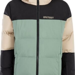 Protest Prtjustin - Skijas Jongens - Puffer winterjas - Skipasvak - Waterkolom 10K - Winterjas