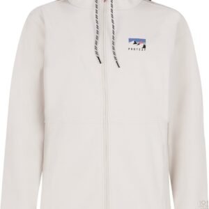 Protest Prtkym - Softshell jas Dames - Waterafstotende afwerking - Waterkolom 10K - Capuchon