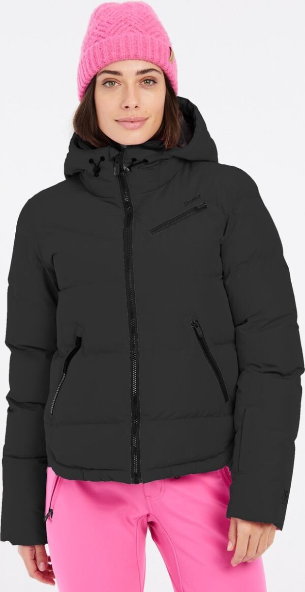 Protest Prtlucid - Skijas Dames - Puffer winterjas - Skipasvak - Waterkolom 10K - Winterjas - True Black