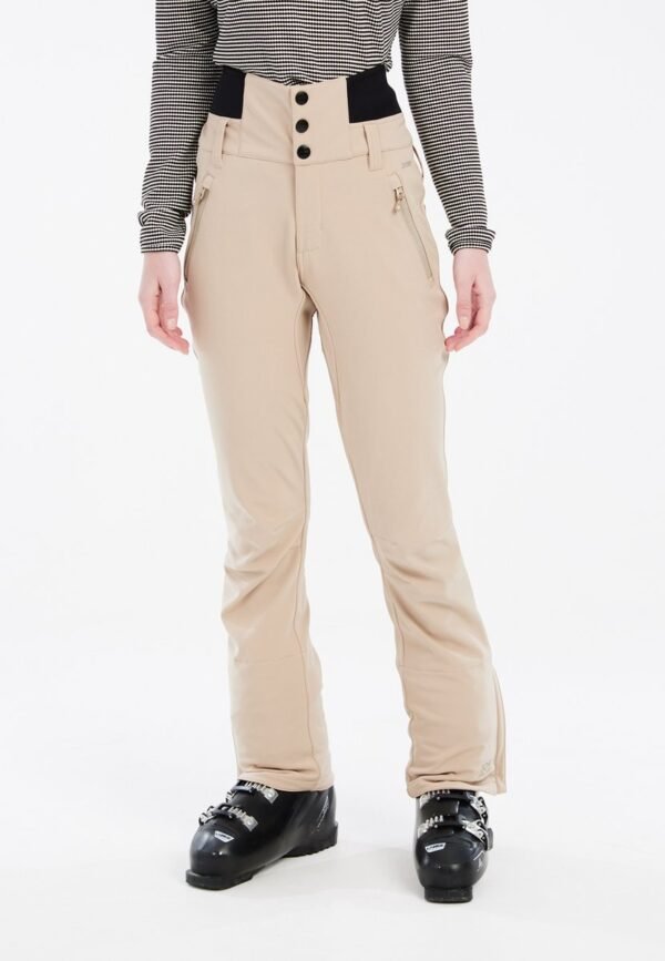 Protest Prtlullabyos - Skibroek Dames - Waterafstotende afwerking - Softshell - Waterkolom 10K - Bamboobeige