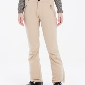 Protest Prtlullabyos - Skibroek Dames - Waterafstotende afwerking - Softshell - Waterkolom 10K - Bamboobeige