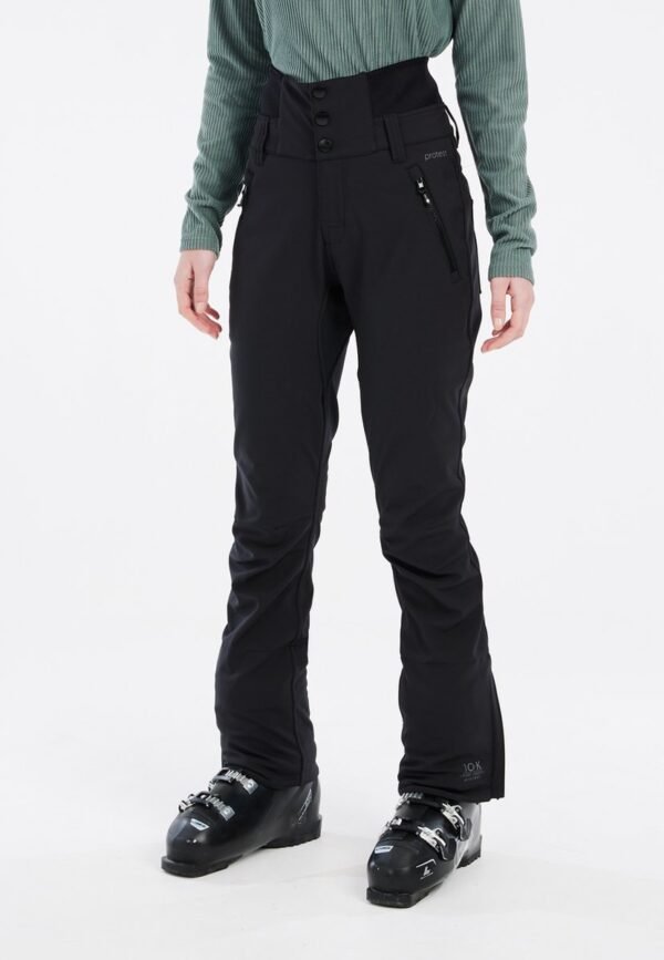 Protest Prtlullabyos - Skibroek Dames - Waterafstotende afwerking - Softshell - Waterkolom 10K - True Black