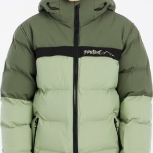 Protest Prtmack Jr - Winterjas Jongens - Waterafstotende afwerking - Skijas - Thyme