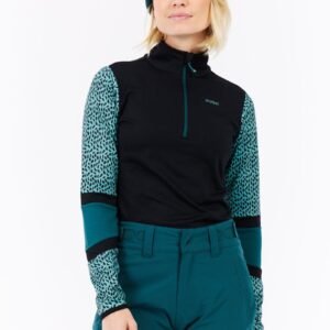 Protest Prtnynke - Skipully Dames - Lange mouwen - 1/4 rits - Glacial Blue