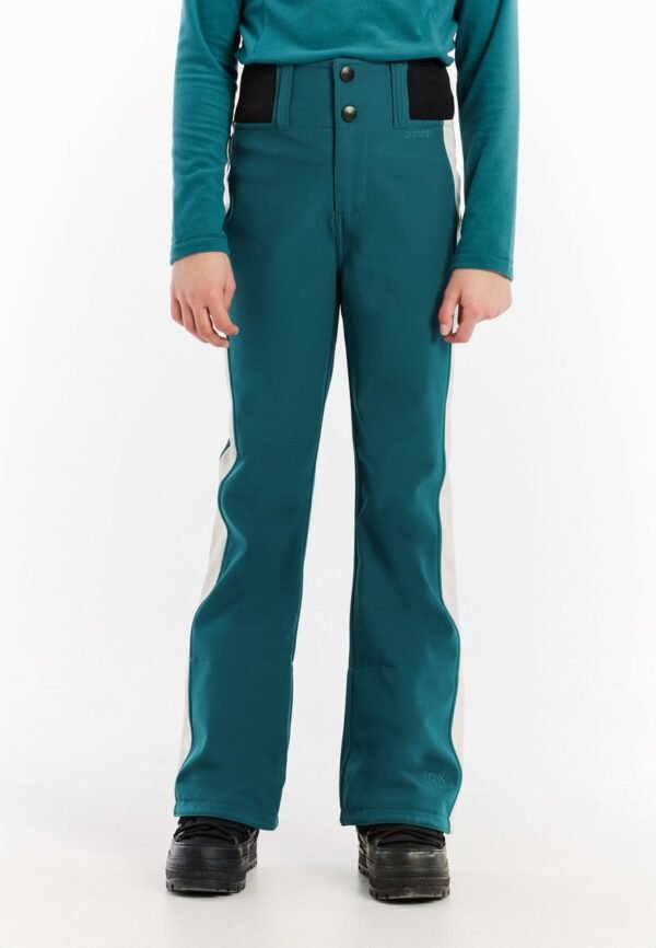 Protest Prtproud Jr - Skibroek Meisjes - Waterafstotende afwerking - Waterkolom 10K - Rainstorm Blue